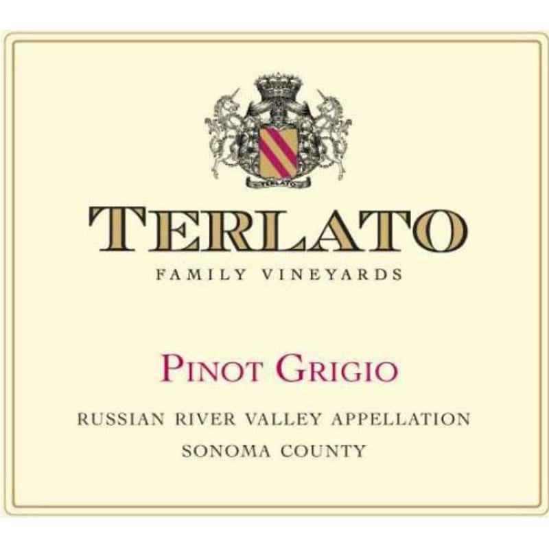 Terlato Family Vineyards Pinot Grigio 2014 Front Label