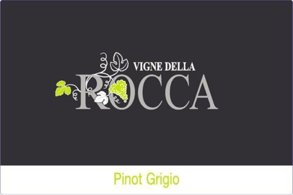 Manzano Vigne della Rocca Pinot Grigio 2014 Front Label