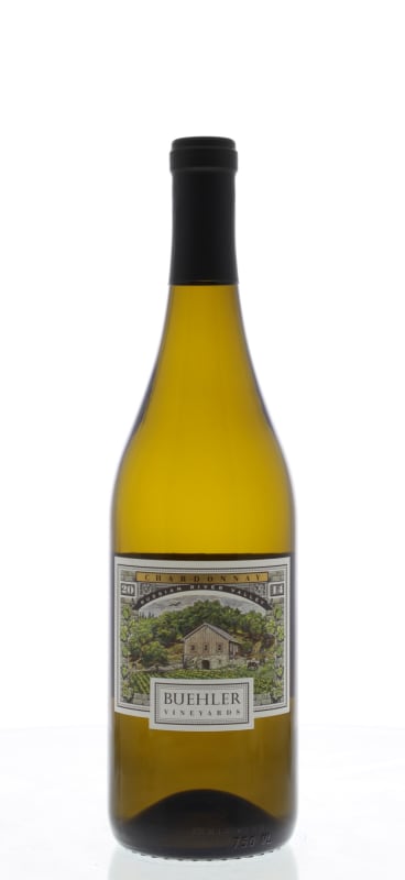 Buehler Russian River Chardonnay 2014 Front Bottle Shot