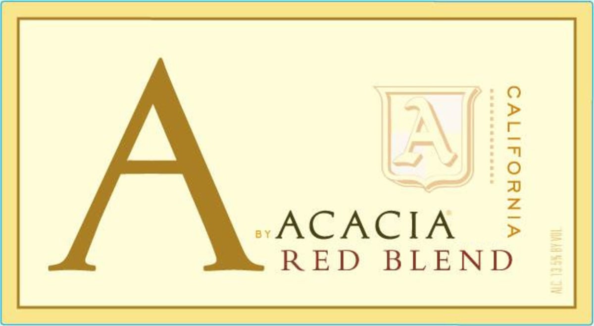 A by Acacia Red Blend 2011 Front Label