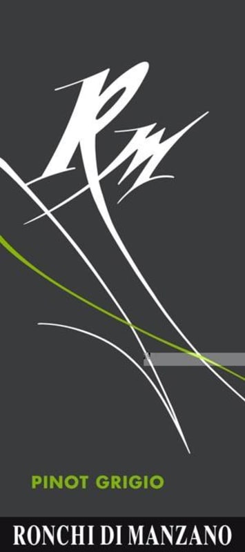 Manzano Pinot Grigio 2014 Front Label