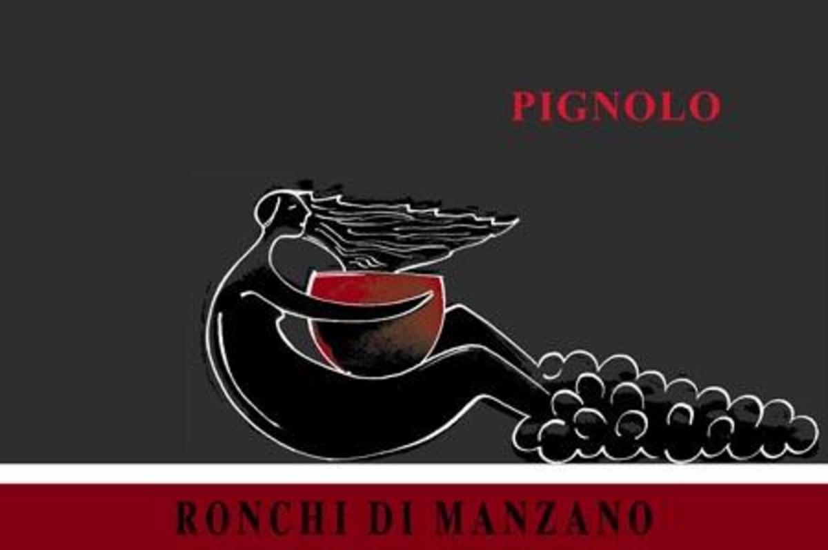 Manzano Pignolo 2007 Front Label
