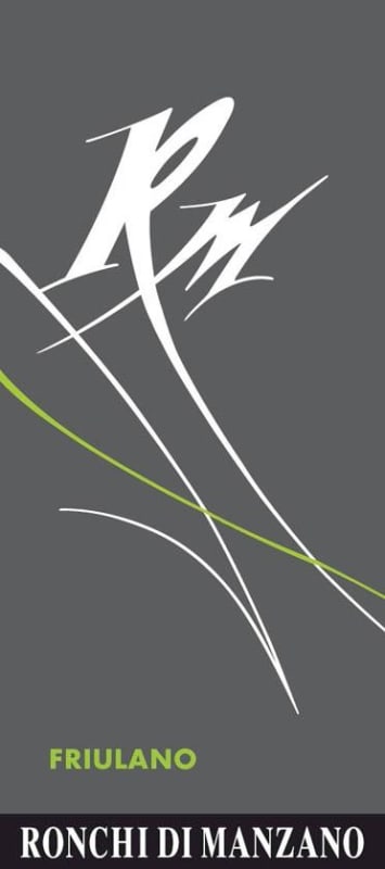 Manzano Friulano 2010 Front Label