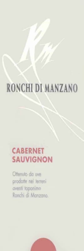Manzano Colli Orientali del Friuli Cabernet Sauvignon 2011 Front Label