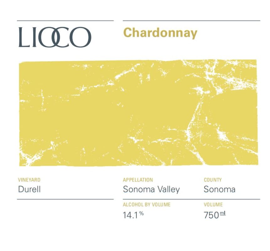 Lioco Durell Vineyard Chardonnay 2008 Front Label