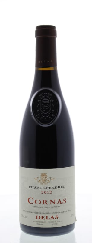 Delas Cornas Chante-Perdrix 2012 Front Bottle Shot
