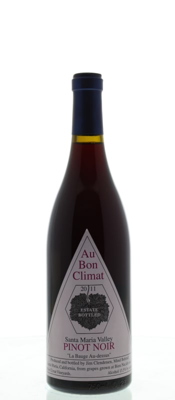 Au Bon Climat La Bauge Au-Dessus Pinot Noir 2011 Front Bottle Shot