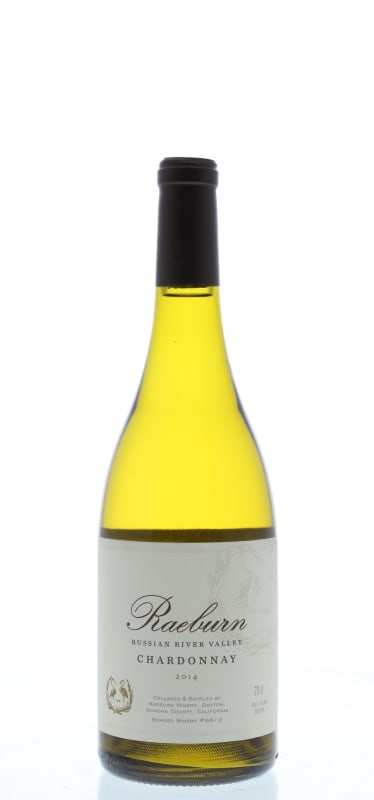 Raeburn Russian River Valley Chardonnay 2014 Front Bottle Shot