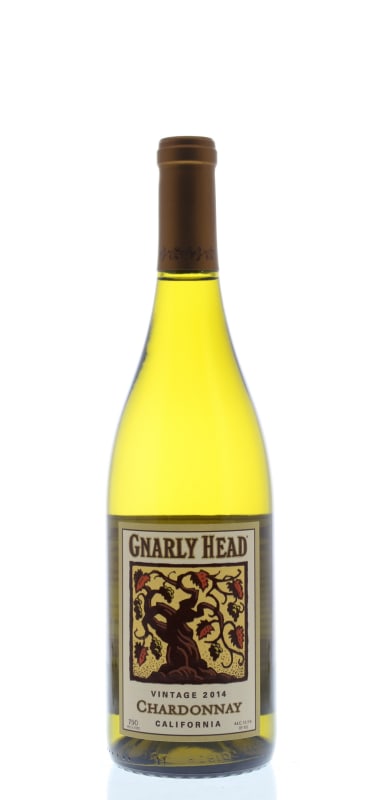 Gnarly Head Chardonnay 2014 Front Bottle Shot