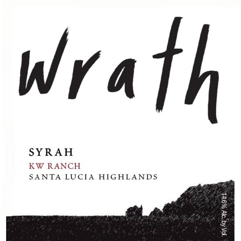 Wrath KW Ranch Syrah 2013 Front Label