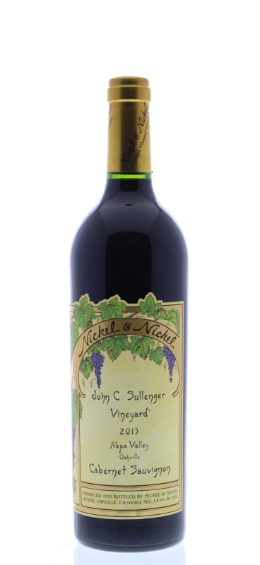 Nickel & Nickel John C. Sullenger Vineyard Cabernet Sauvignon 2013 Front Bottle Shot