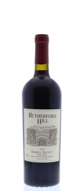 Rutherford Hill Barrel Select Red Blend 2012 Front Bottle Shot