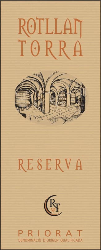 Rotllan Torra Reserva 2010 Front Label