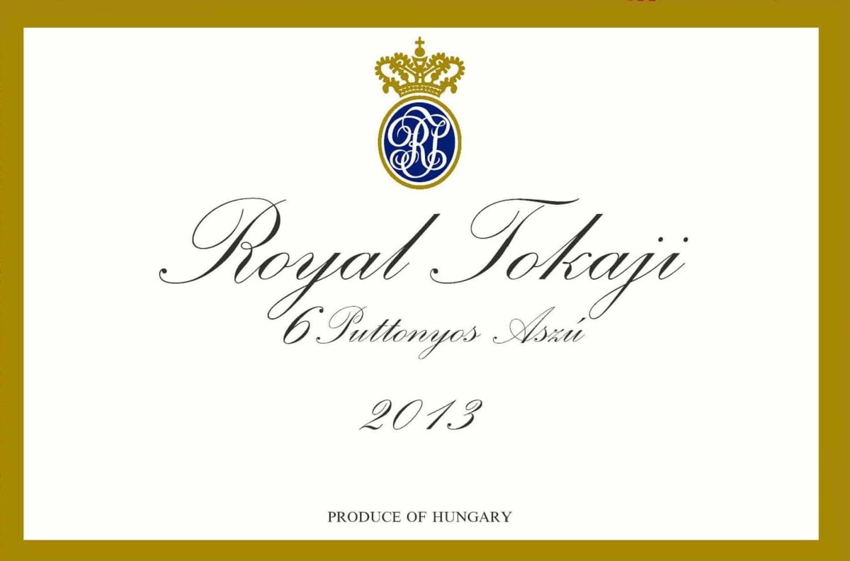 Royal Tokaji 6 Puttonyos 2013 Front Label