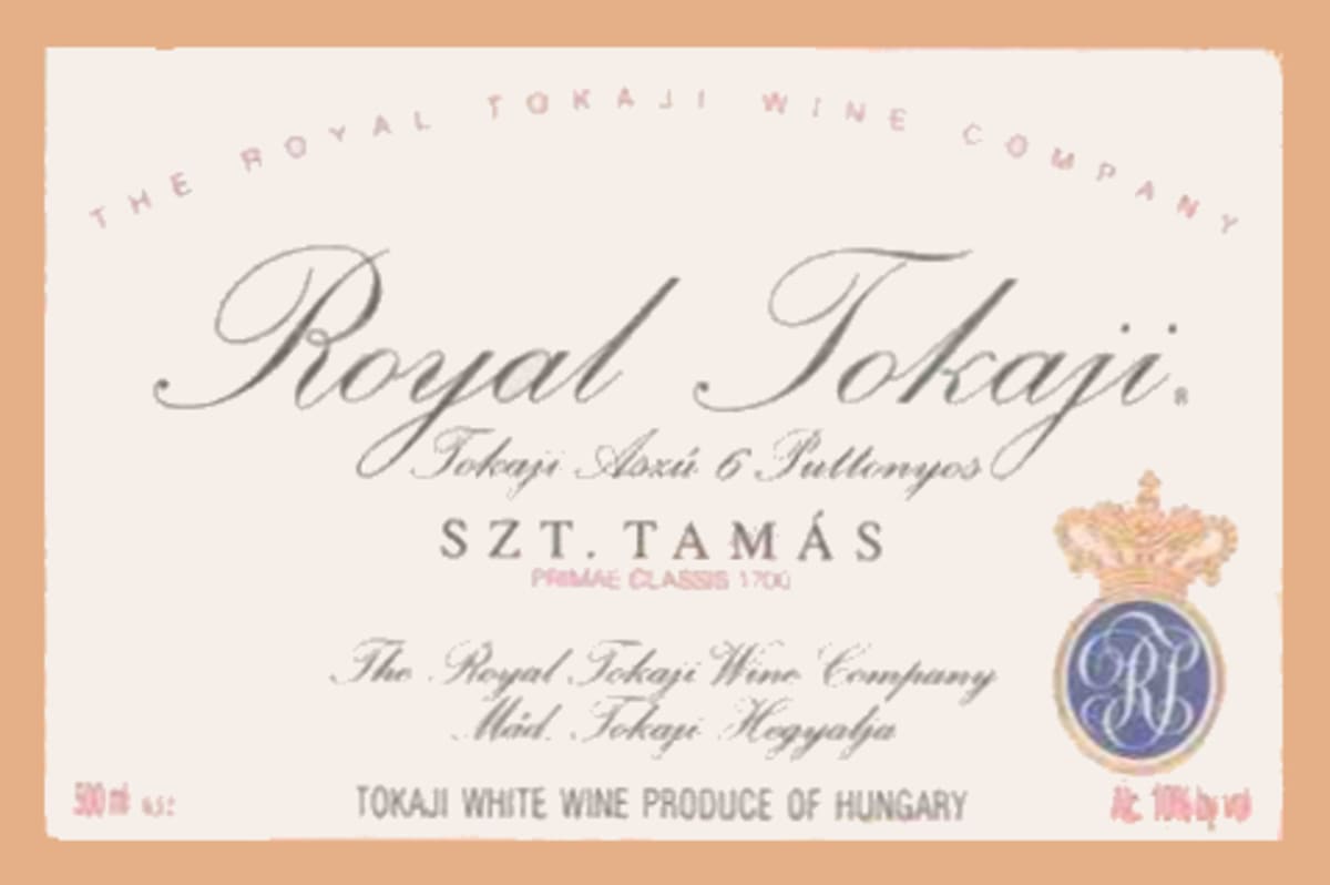Royal Tokaji Tokaji Szt. Tamas Aszu 6 Puttonyos 2008 Front Label