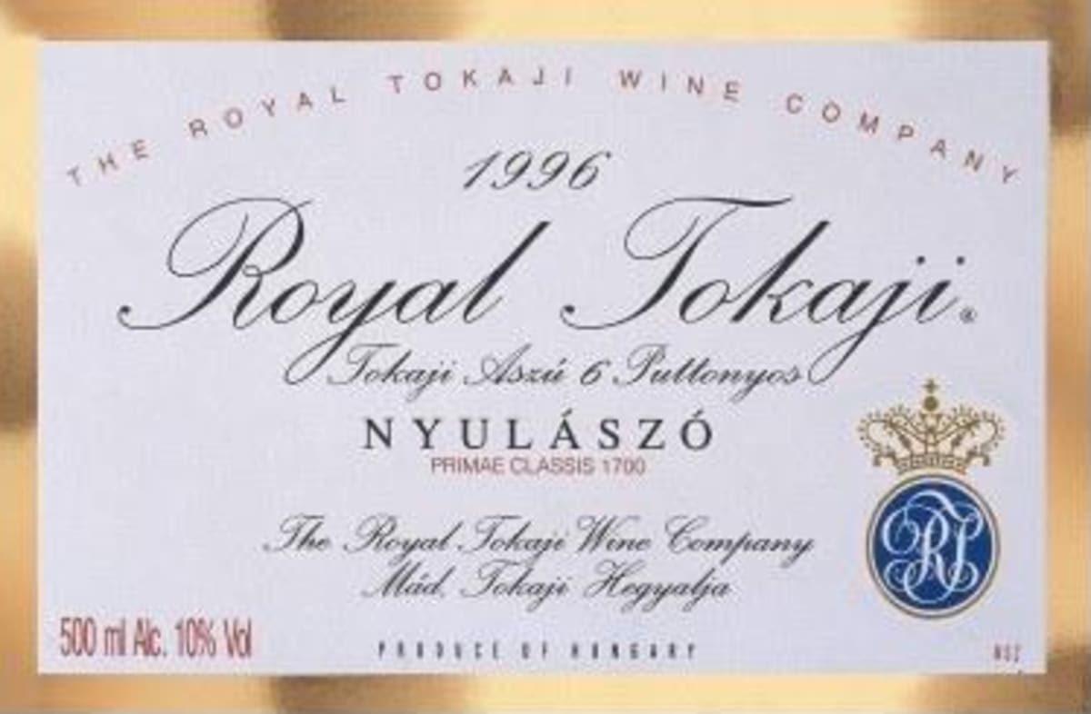 Royal Tokaji Nyulaszo Tokaji Aszu 6 Puttonyos 1996 Front Label