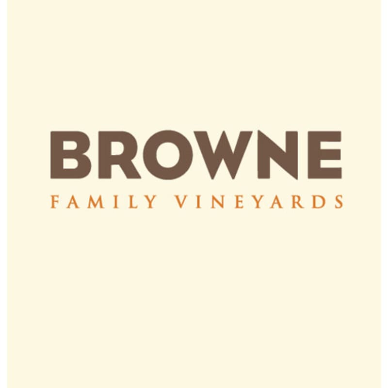 Browne Family Vineyards Chardonnay 2014 Front Label