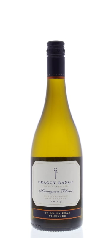 Craggy Range Winery Te Muna Sauvignon Blanc 2015 Front Bottle Shot