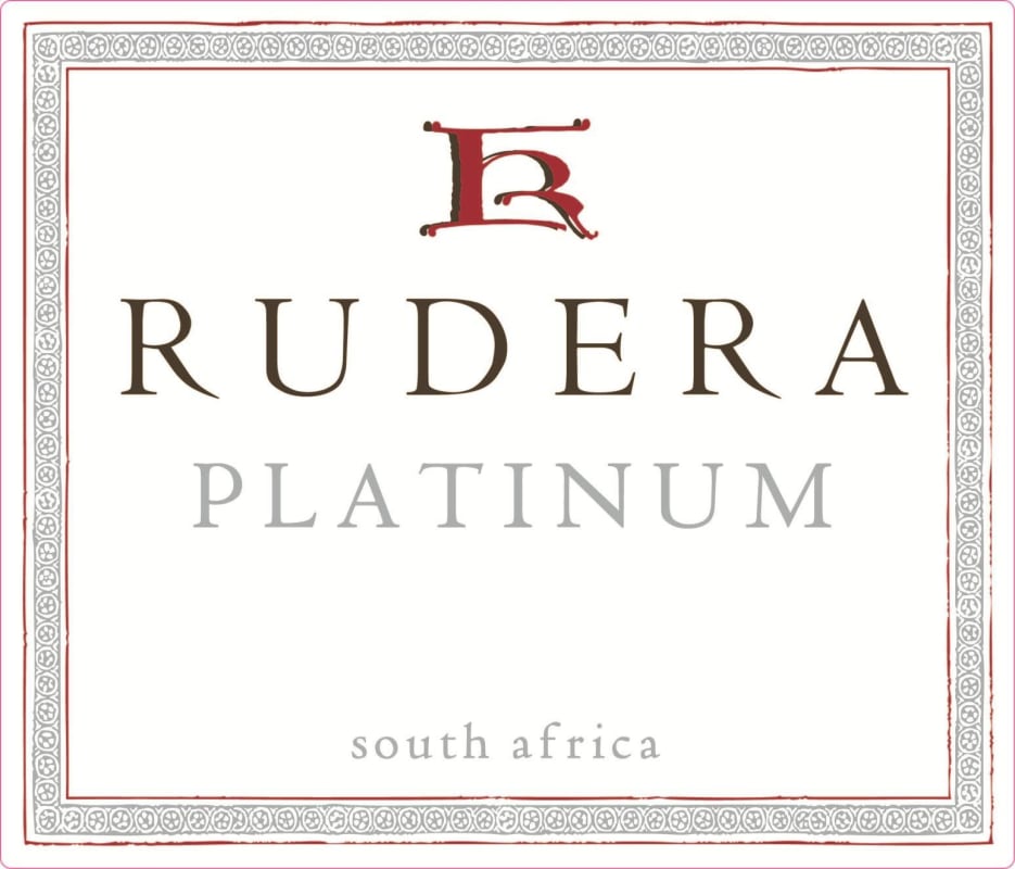 Rudera Platinum Cabernet Sauvignon 2009 Front Label