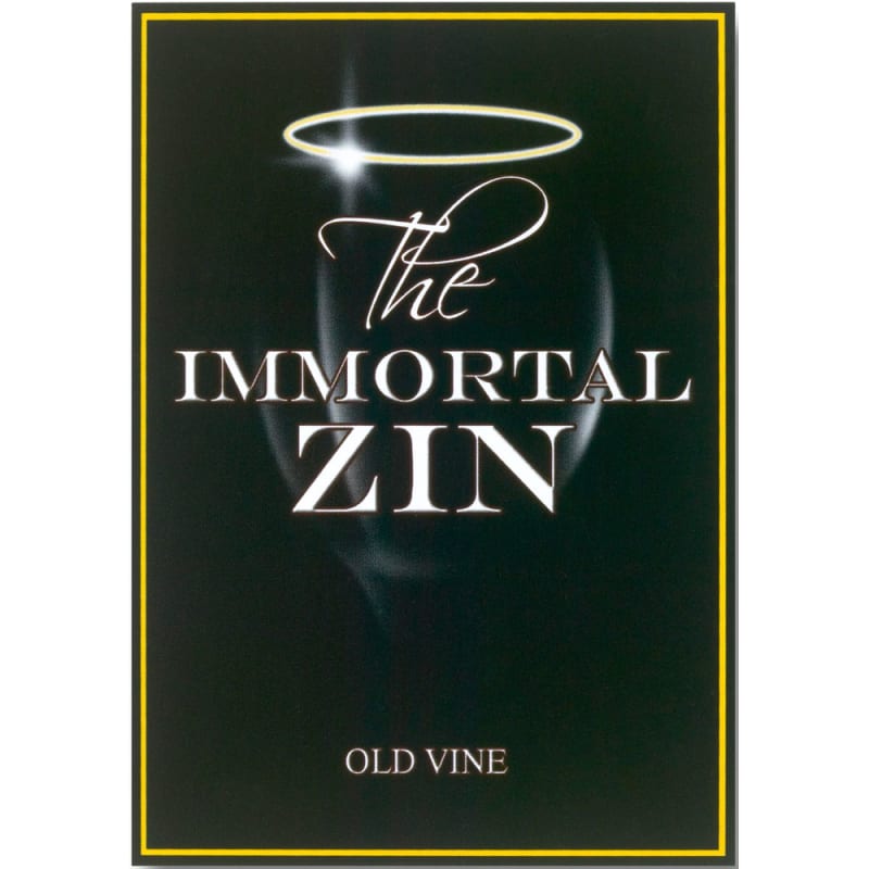Peirano Estate The Immortal Old Vine Zinfandel 2013 Front Label