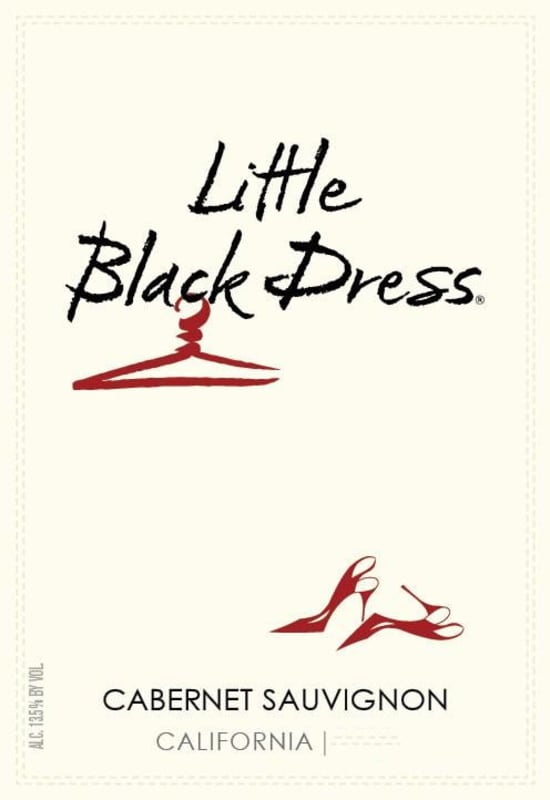 Little Black Dress Cabernet Sauvignon 2011 Front Label