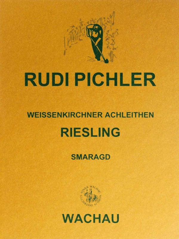 Rudi Pichler Weissenkirchner Achleithen Smaragd Riesling 2010 Front Label