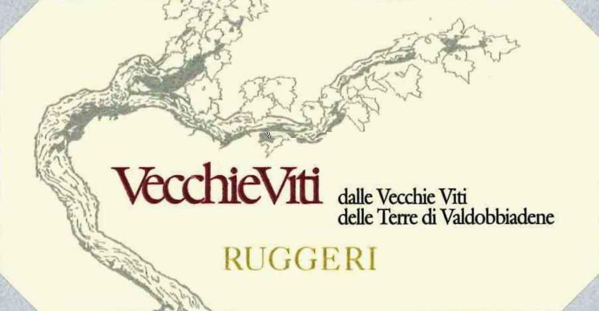 Ruggeri Vecchie Viti Valdobbiadene Prosecco 2012 Front Label