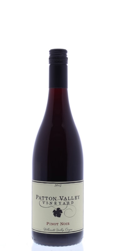 Patton Valley Willamette Valley Pinot Noir 2014 Front Bottle Shot