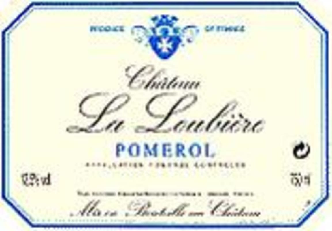 Chateau La Loubiere Pomerol 1997 Front Label
