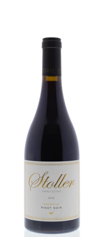 Stoller Reserve Pinot Noir 2012 Front Bottle Shot