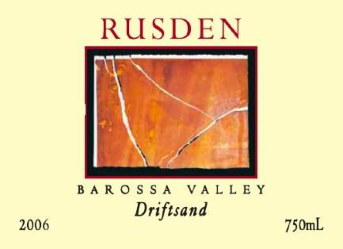 Rusden Driftsand 2006 Front Label