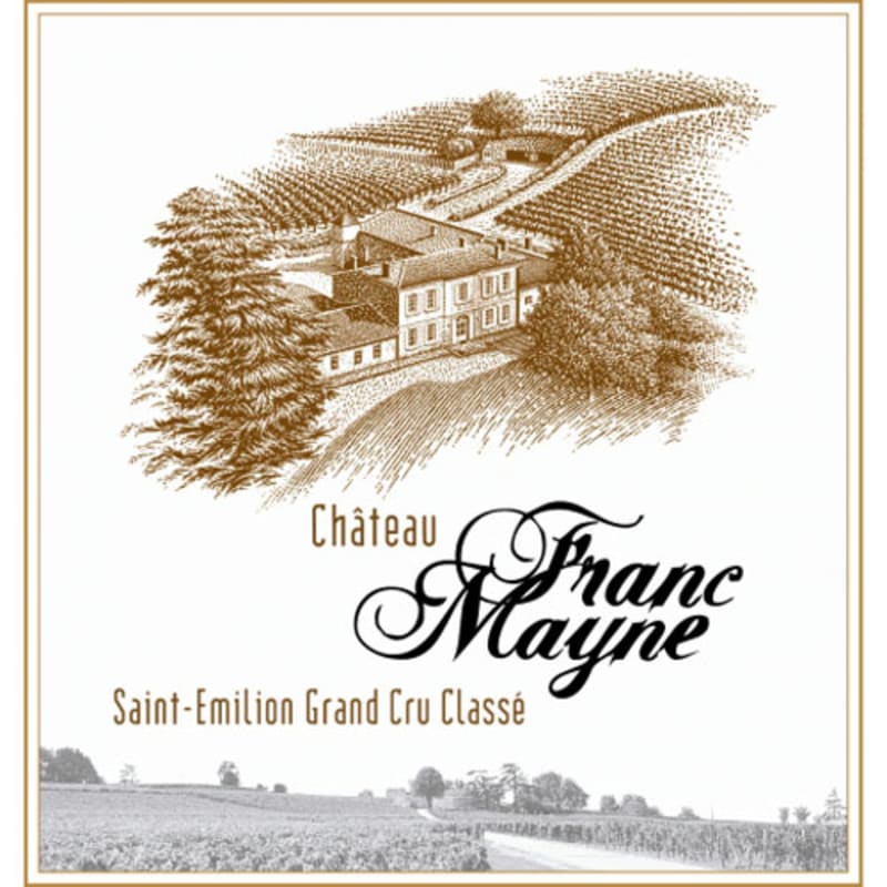 Chateau Franc Mayne 2010 Front Label