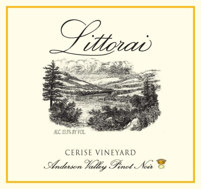 Littorai Cerise Vineyard Pinot Noir 2012 Front Label