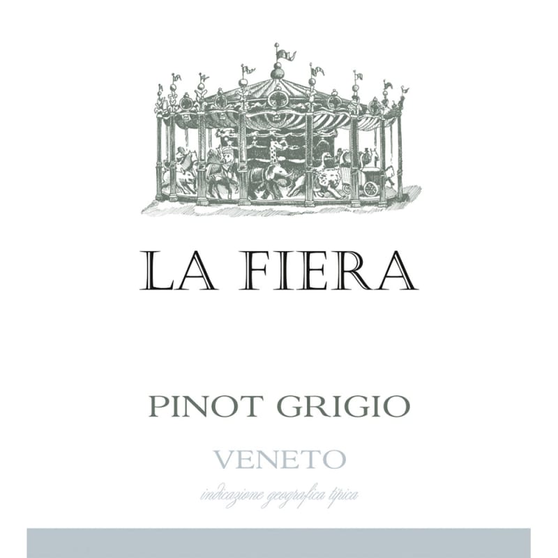 La Fiera Pinot Grigio 2015 Front Label