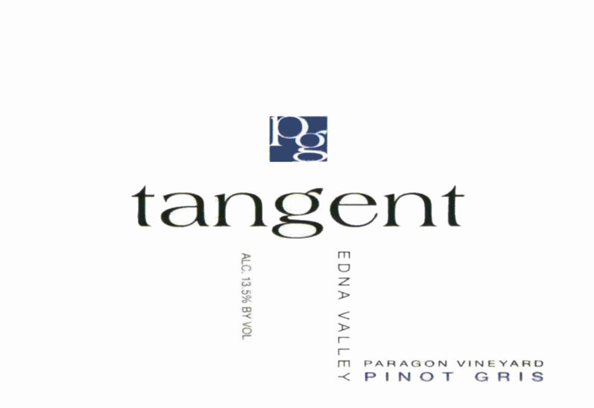 Tangent Paragon Vineyard Pinot Gris 2006 Front Label