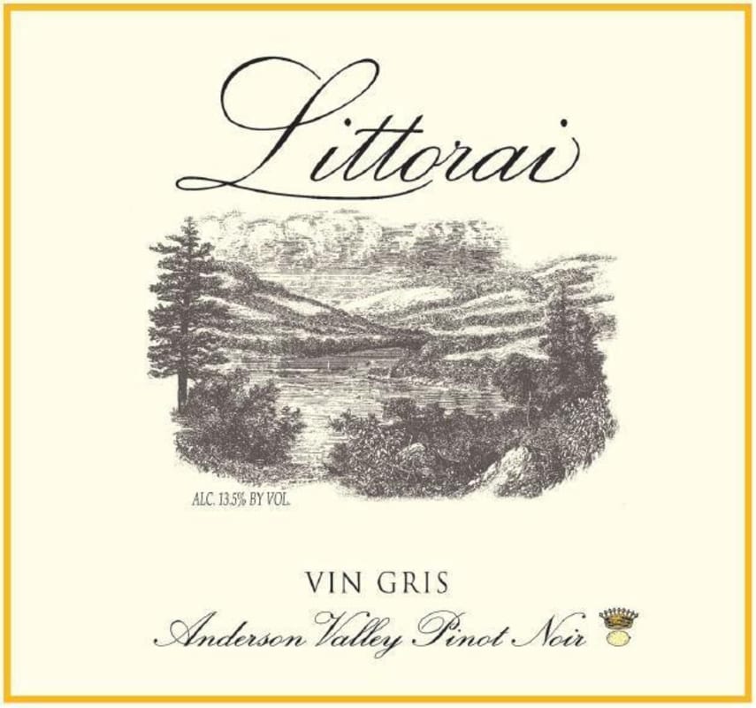 Littorai Vin Gris 2013 Front Label