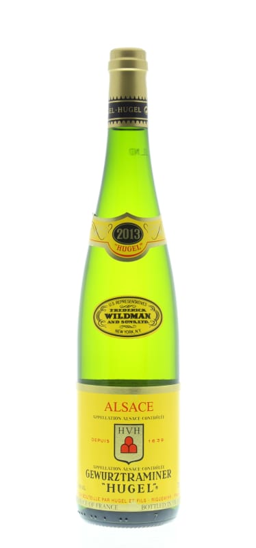 Hugel Gewurztraminer 2013 Front Bottle Shot