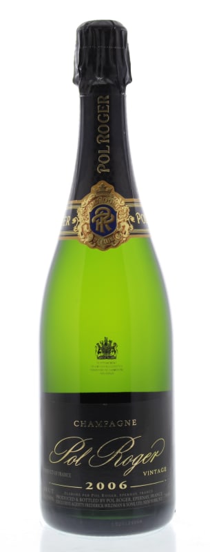 Pol Roger Vintage Brut 2006 Front Bottle Shot