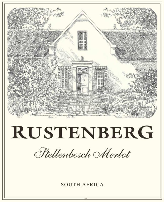 Rustenberg Merlot 2014 Front Label