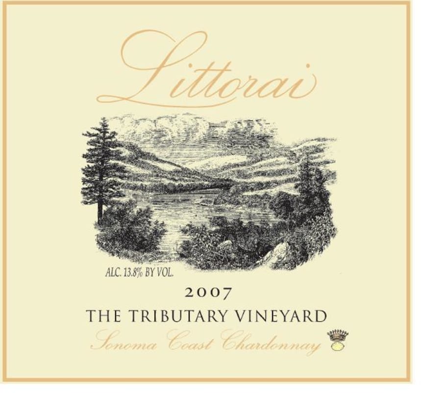 Littorai The Tributary Vineyard Chardonnay 2007 Front Label