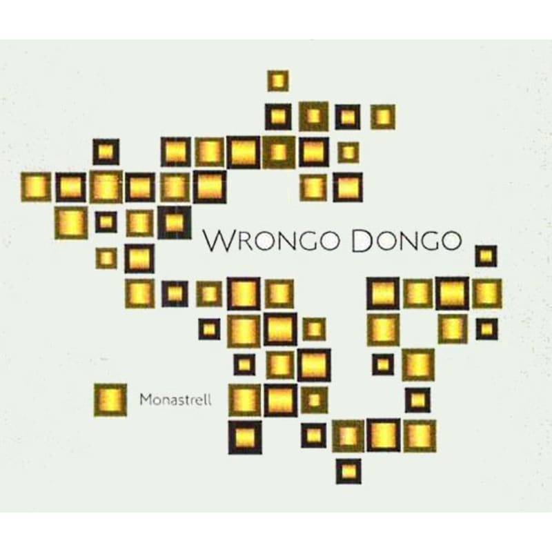 Wrongo Dongo Monastrell 2014 Front Label