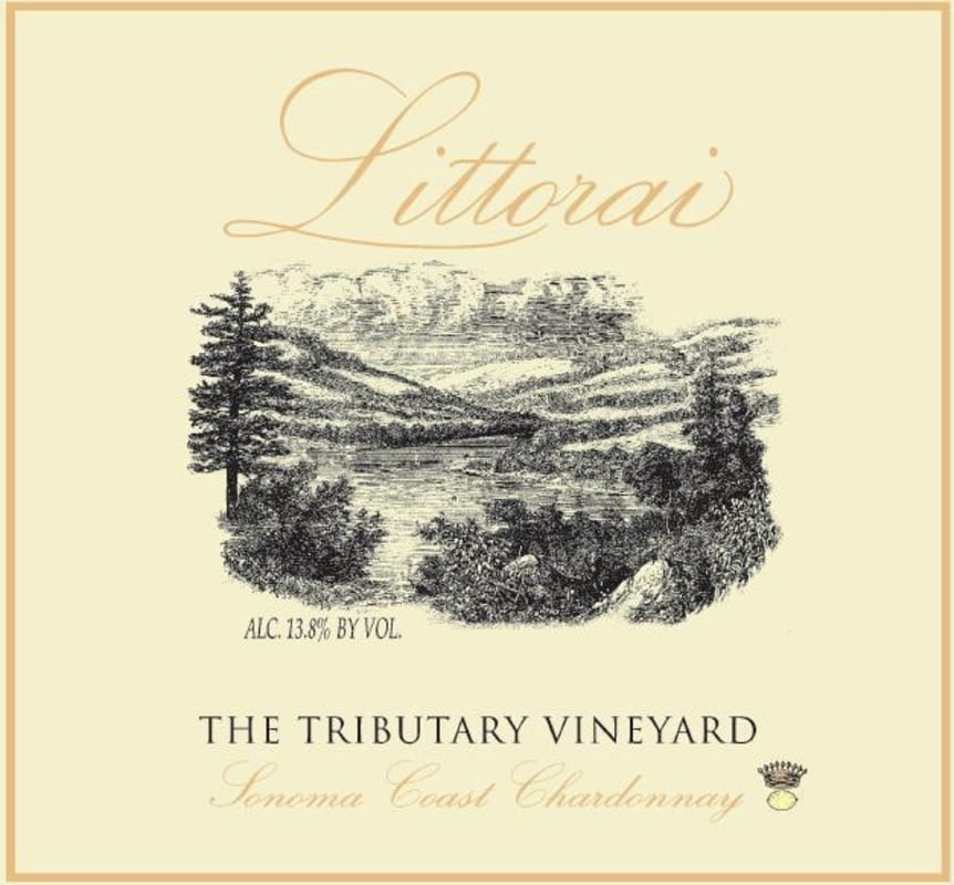 Littorai The Tributary Vineyard Chardonnay 2008 Front Label