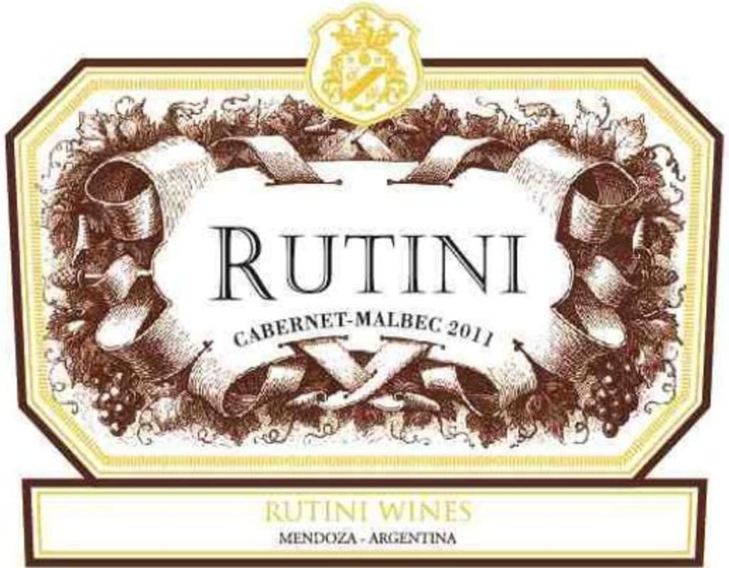 Rutini Cabernet-Malbec 2011 Front Label