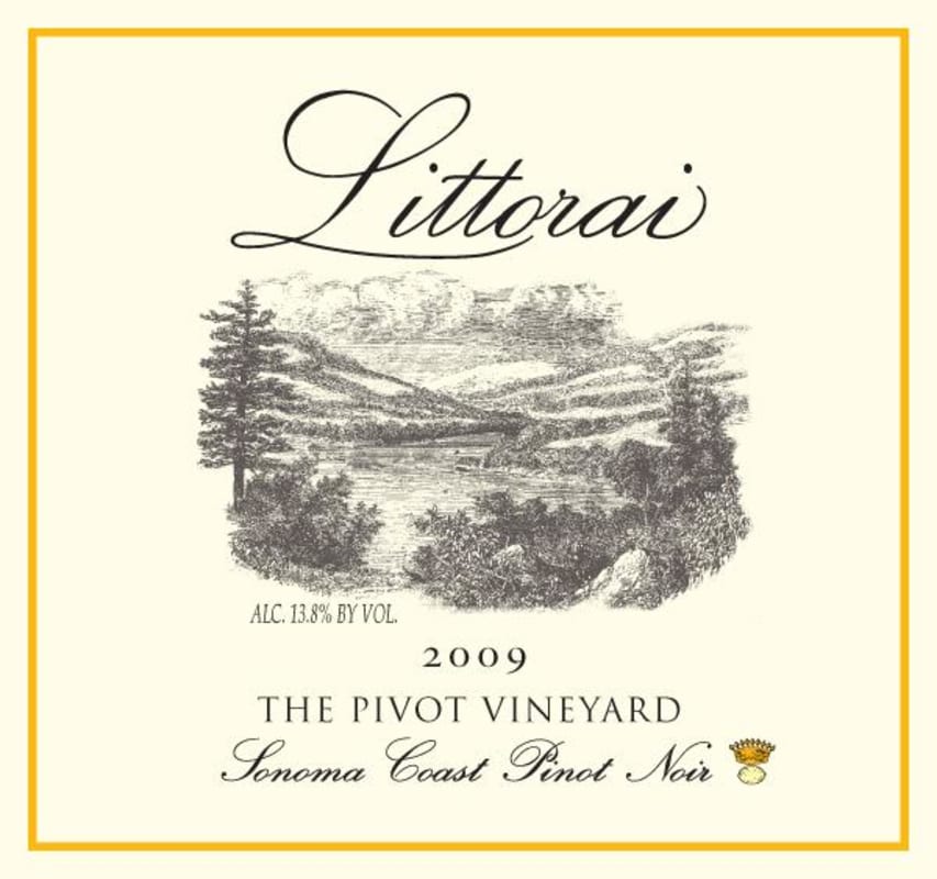 Littorai The Pivot Vineyard Pinot Noir 2009 Front Label