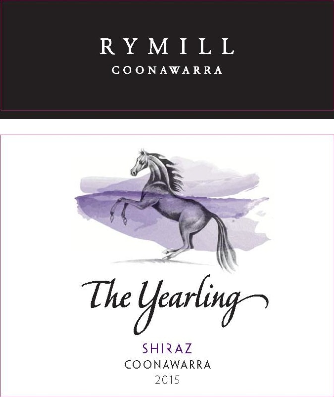 Rymill The Yearling Shiraz 2015 Front Label