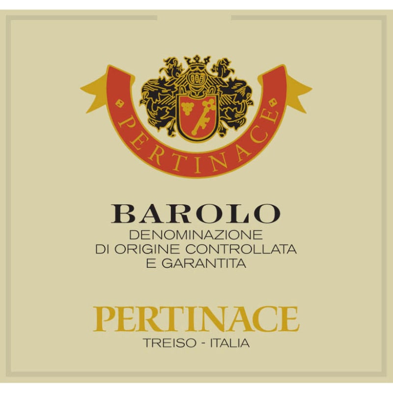 Pertinace Barolo 2011 Front Label