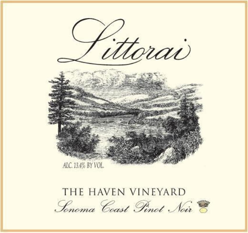 Littorai The Haven Vineyard Pinot Noir 2008 Front Label