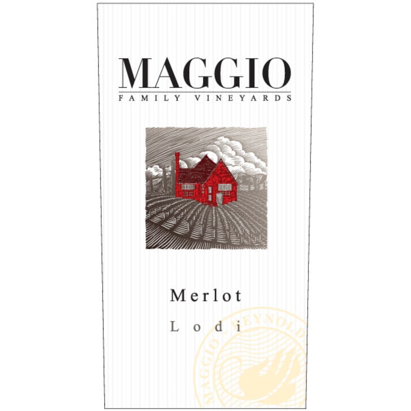 Maggio Family Vineyards Merlot 2014 Front Label