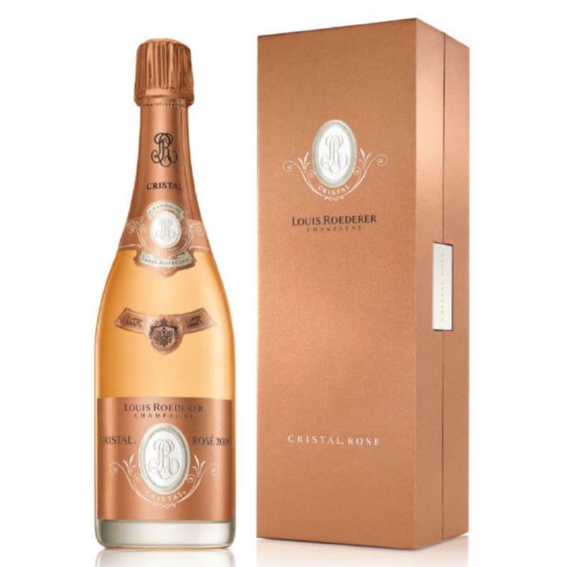 Louis Roederer Cristal Rose with Gift Box 2007 | Wine.com