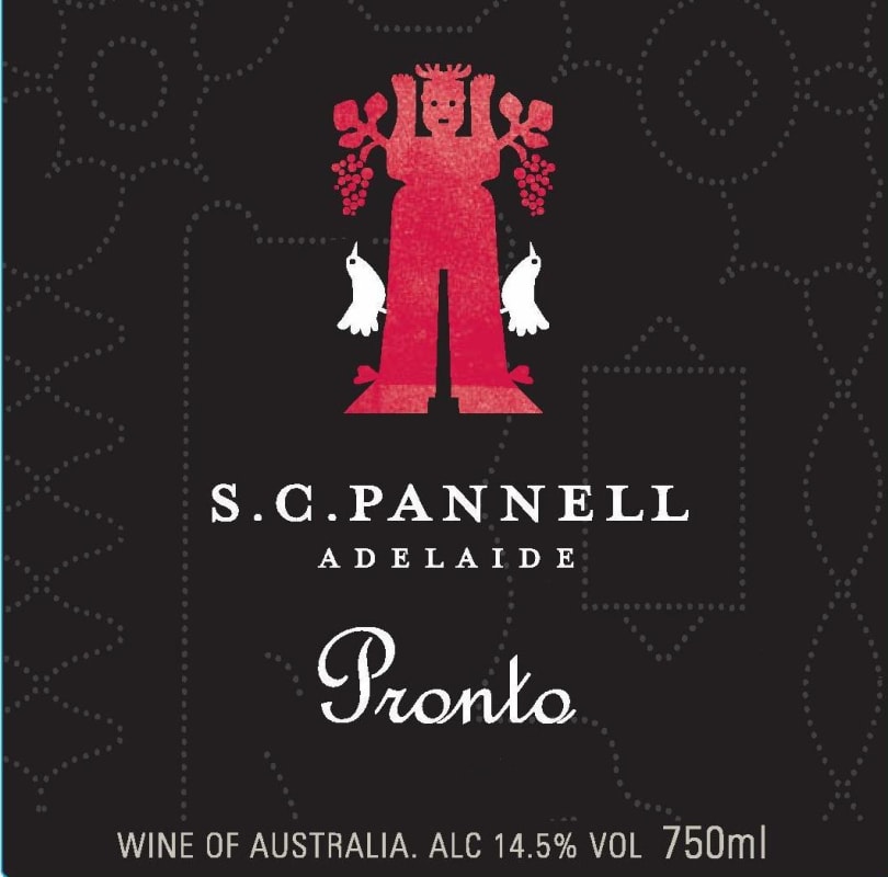 SC Pannell Pronto Tinto 2010 Front Label